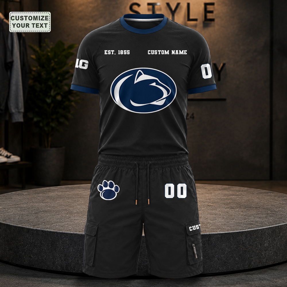 JZGXVHNAZC Custom Premium Ring-Spun Cotton T-Shirt and Short - Image 2