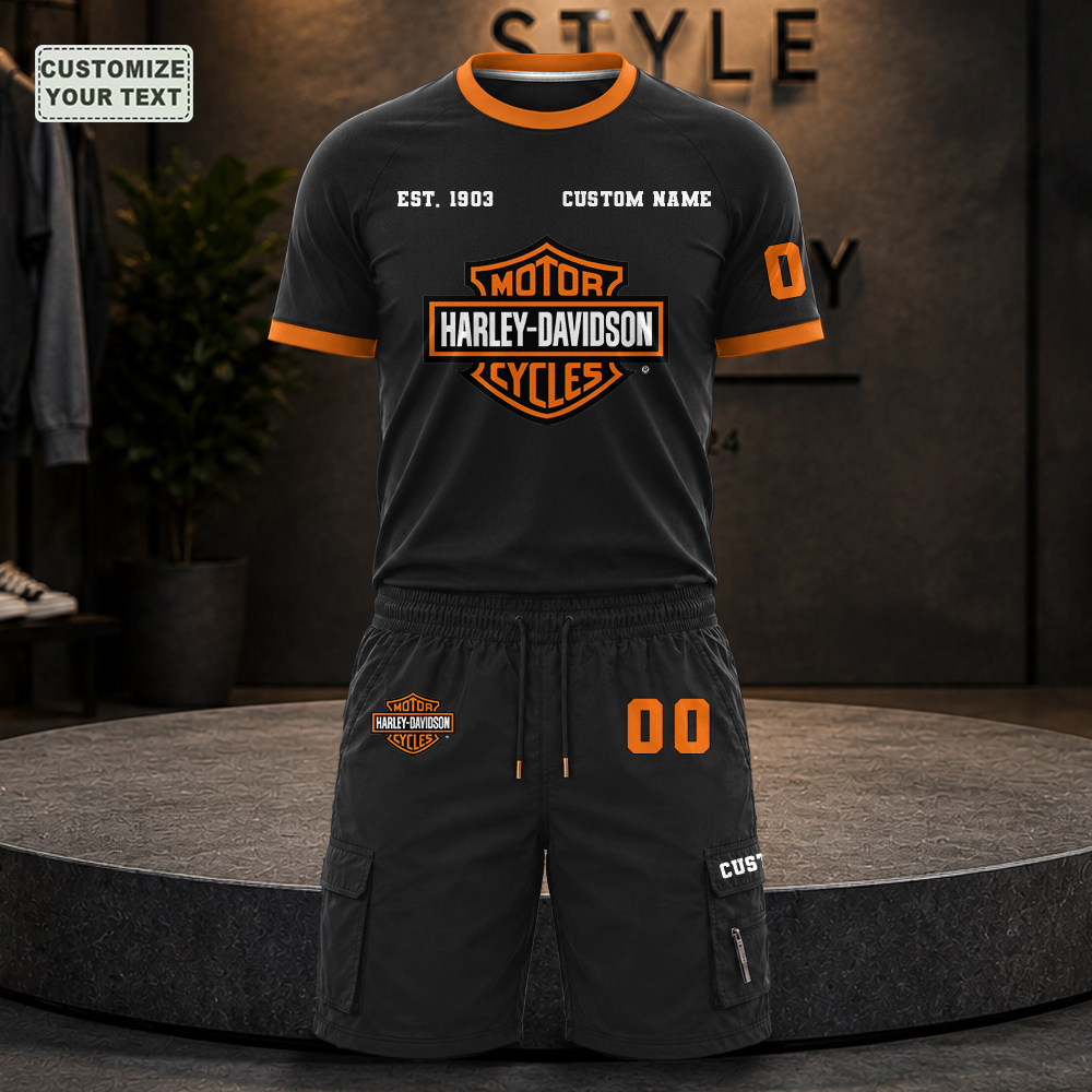 ZVSCXPVLMD Custom Premium Ring-Spun Cotton T-Shirt and Short - Image 2