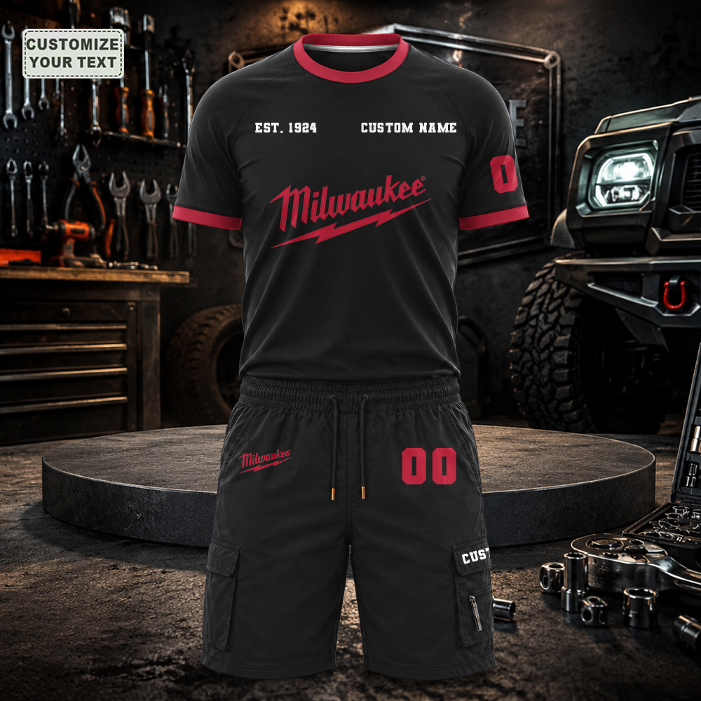 UMTRHRAQCF Custom Premium Ring-Spun Cotton T-Shirt and Short - Image 2