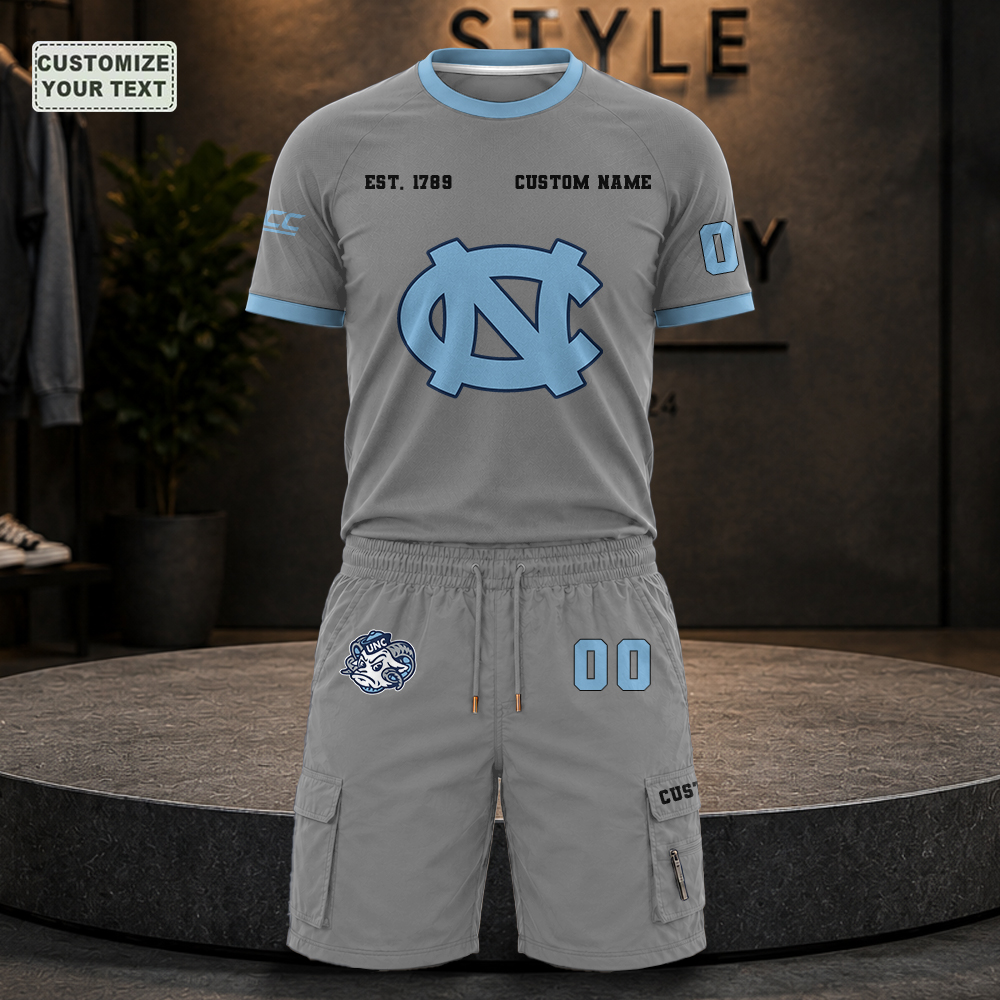 PYBOELOXBC Custom Premium Ring-Spun Cotton T-Shirt and Short - Image 4