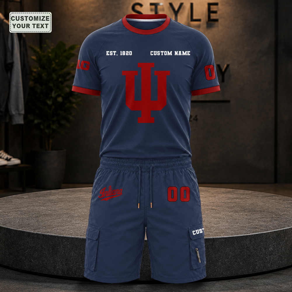 URQKEINGMF Custom Premium Ring-Spun Cotton T-Shirt and Short - Image 5
