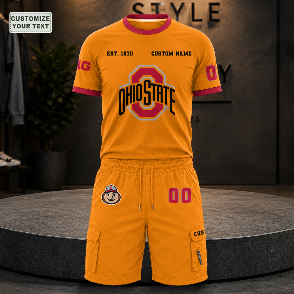 BSVIHQHKCT Custom Premium Ring-Spun Cotton T-Shirt and Short - Image 5
