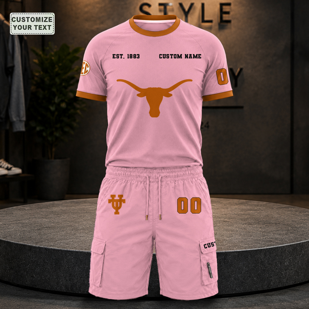 TEKXKKKVOK Custom Premium Ring-Spun Cotton T-Shirt and Short - Image 6