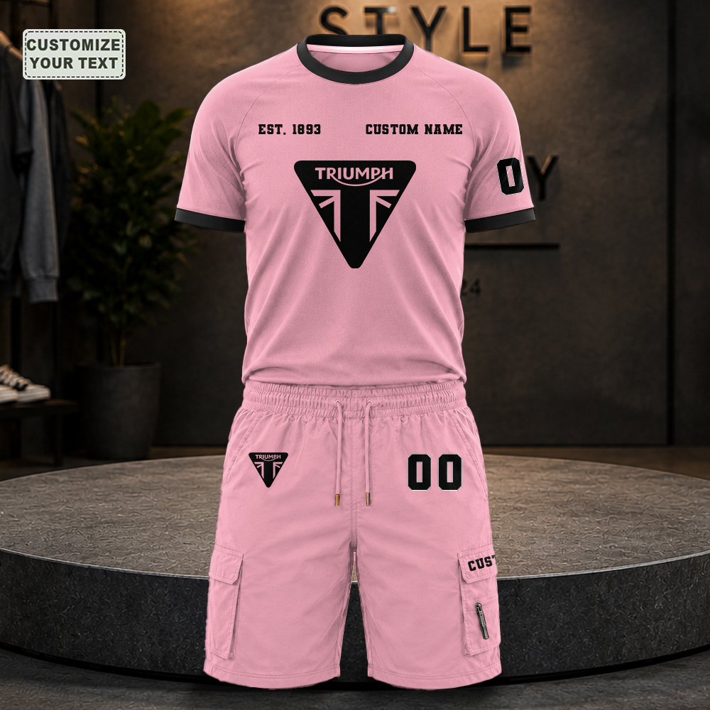HYLCAOEEBT Custom Premium Ring-Spun Cotton T-Shirt and Short - Image 6