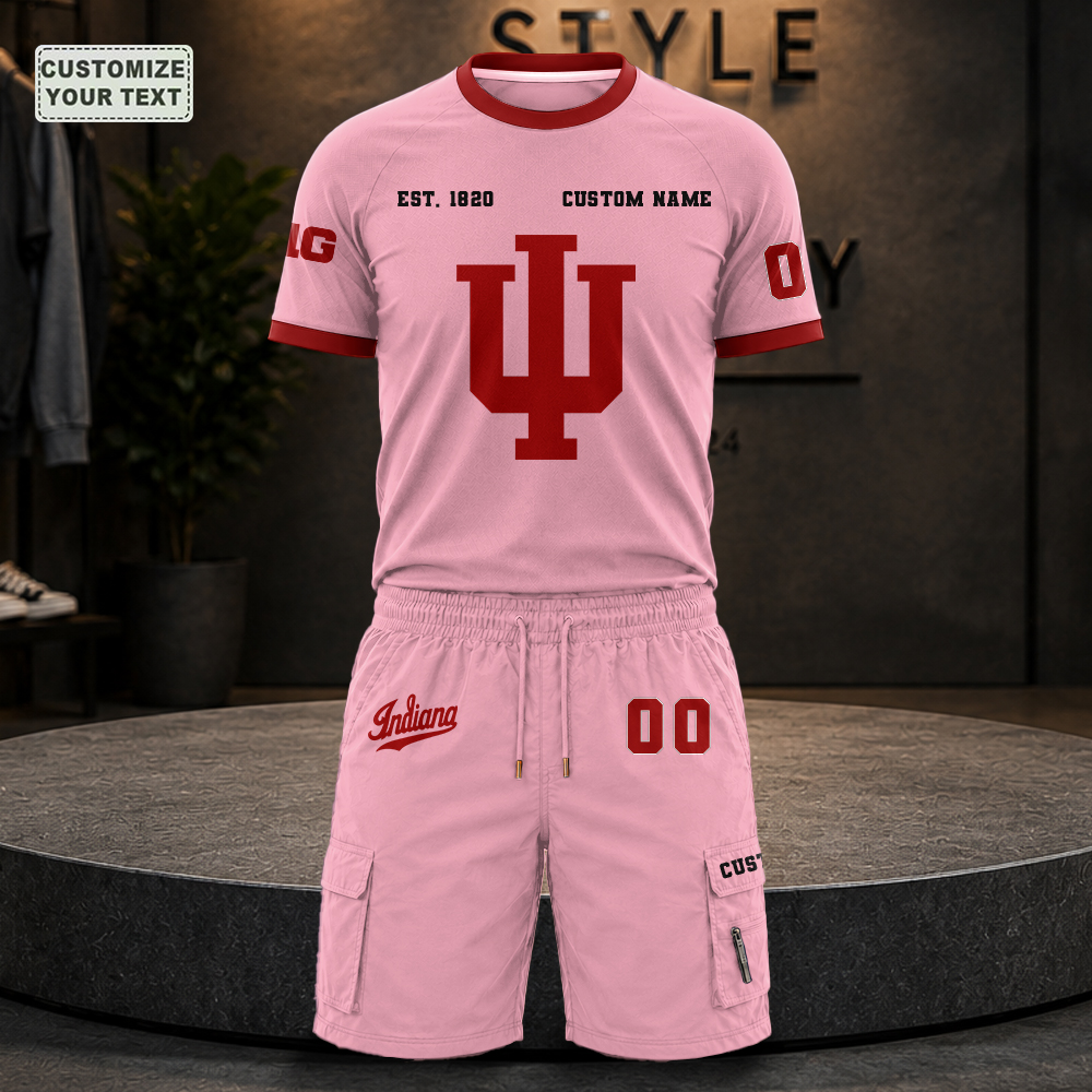 URQKEINGMF Custom Premium Ring-Spun Cotton T-Shirt and Short - Image 7
