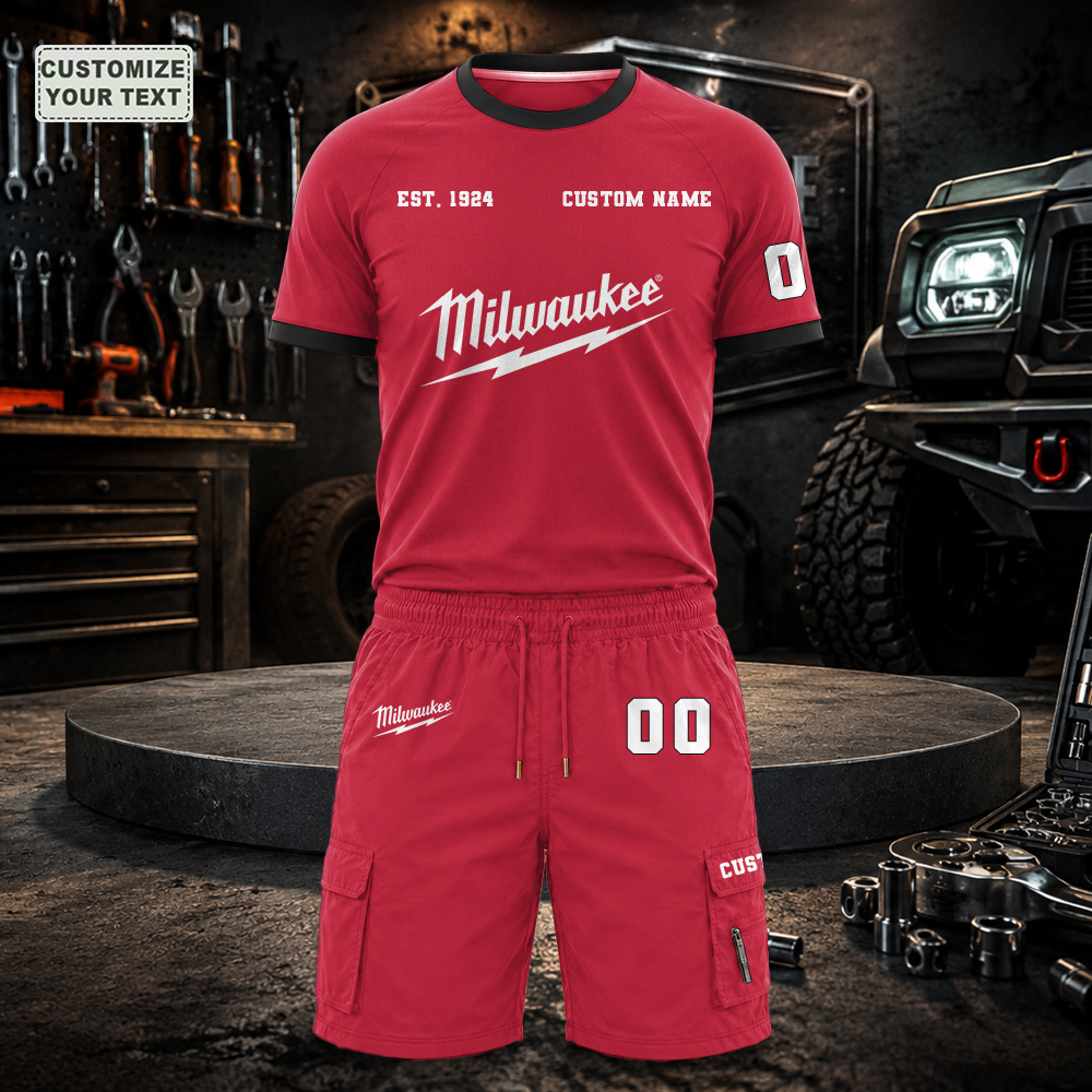 UMTRHRAQCF Custom Premium Ring-Spun Cotton T-Shirt and Short - Image 7