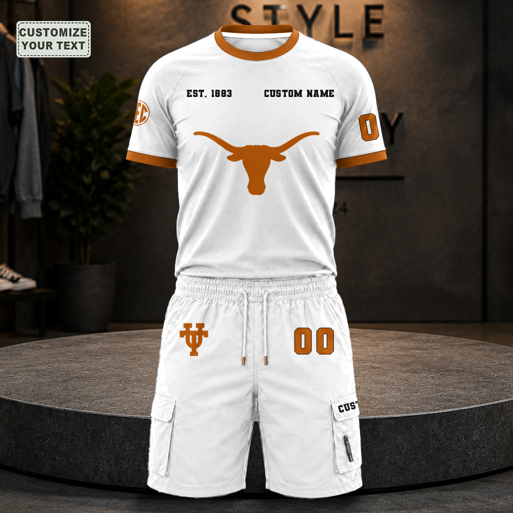 TEKXKKKVOK Custom Premium Ring-Spun Cotton T-Shirt and Short - Image 8