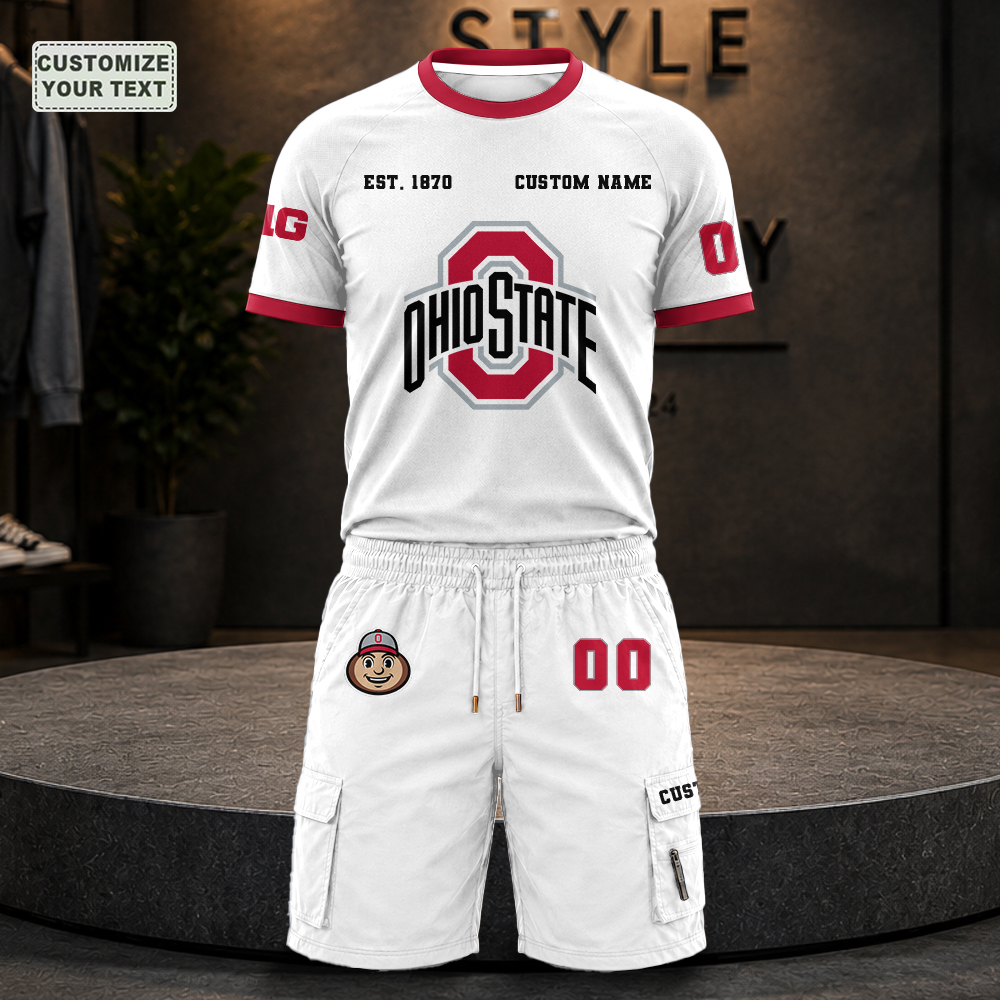 BSVIHQHKCT Custom Premium Ring-Spun Cotton T-Shirt and Short - Image 8