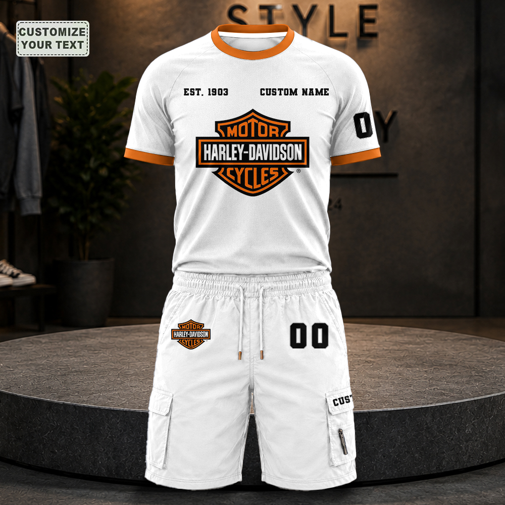 ZVSCXPVLMD Custom Premium Ring-Spun Cotton T-Shirt and Short - Image 8