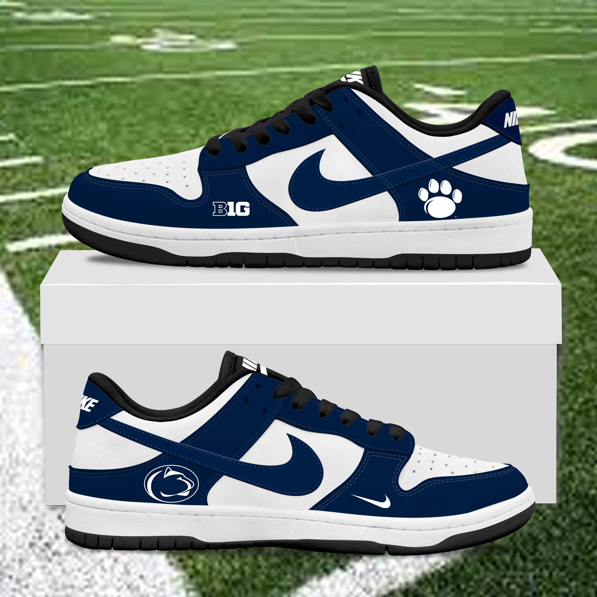 PYPQQME Custom Dunk Low Sneakers - Image 2