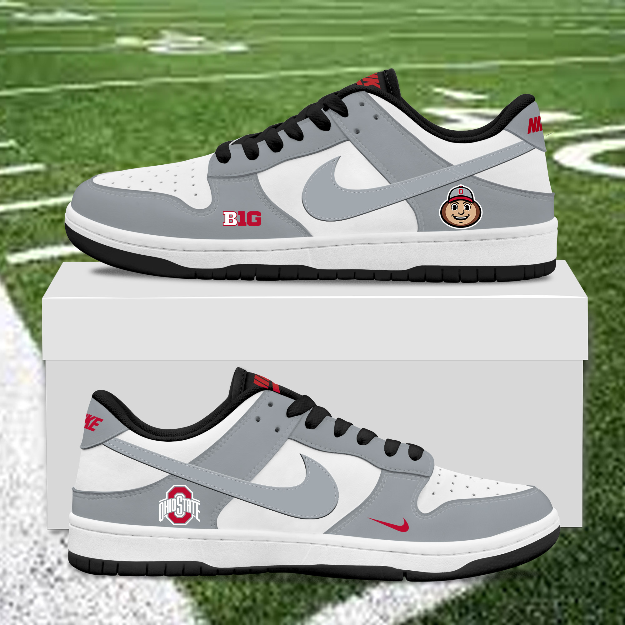 HVMNPLT Custom Dunk Low Sneakers - Image 2