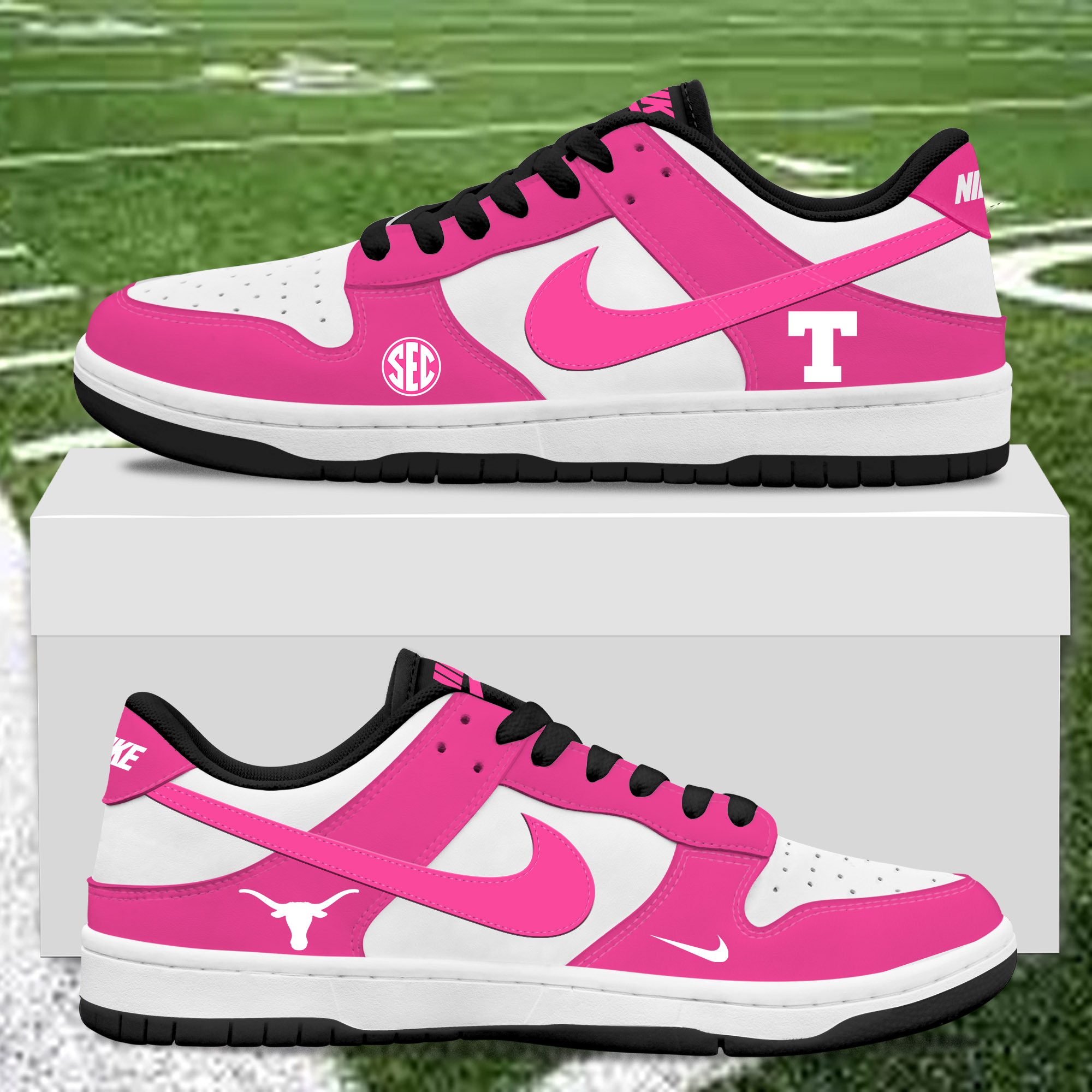 NVMHMJY Custom Dunk Low Sneakers - Image 3