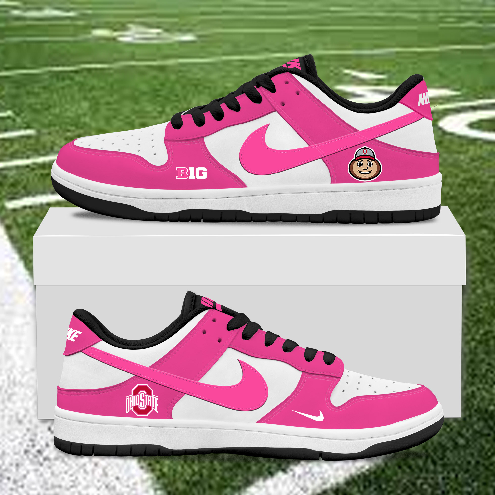 HVMNPLT Custom Dunk Low Sneakers - Image 3