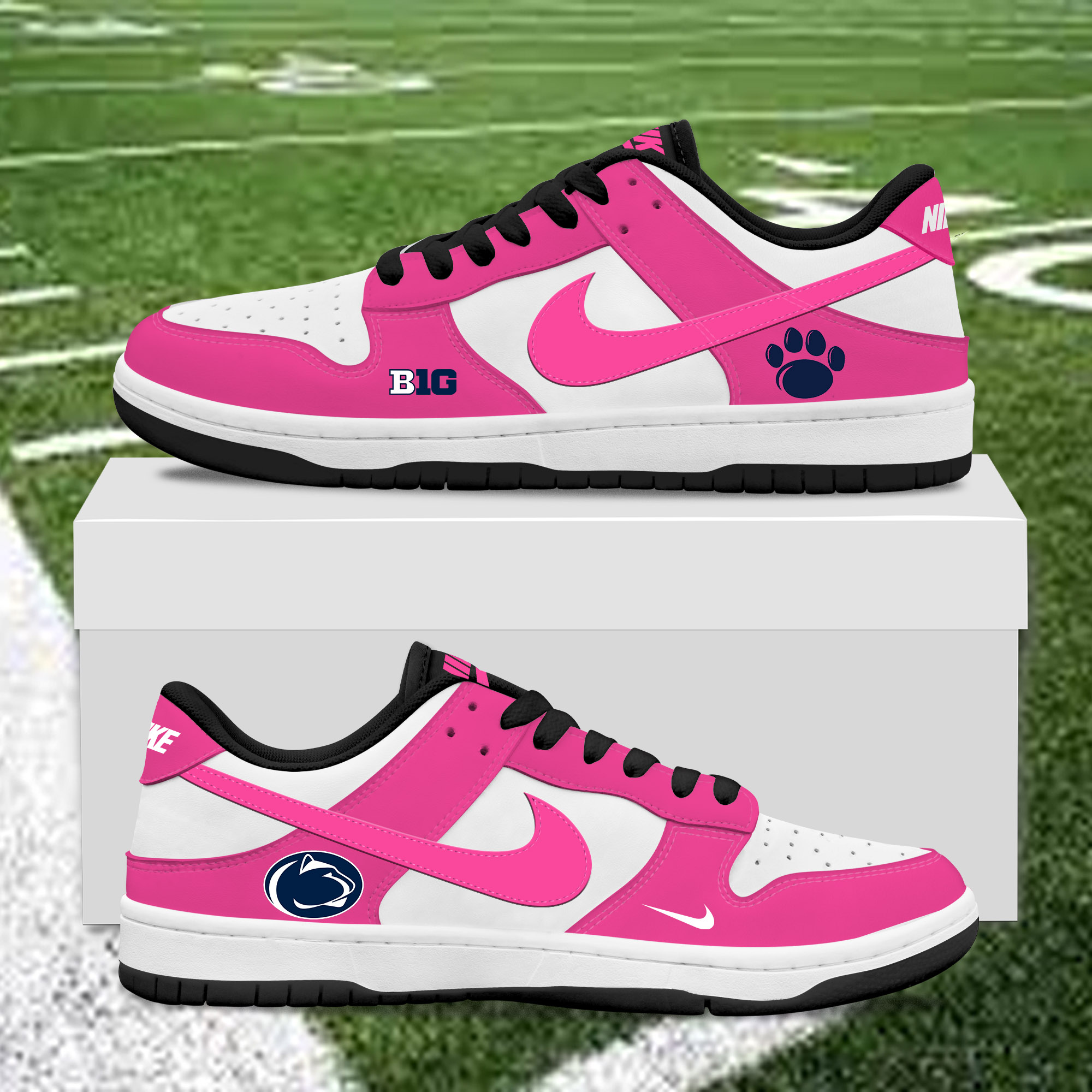 PYPQQME Custom Dunk Low Sneakers - Image 3