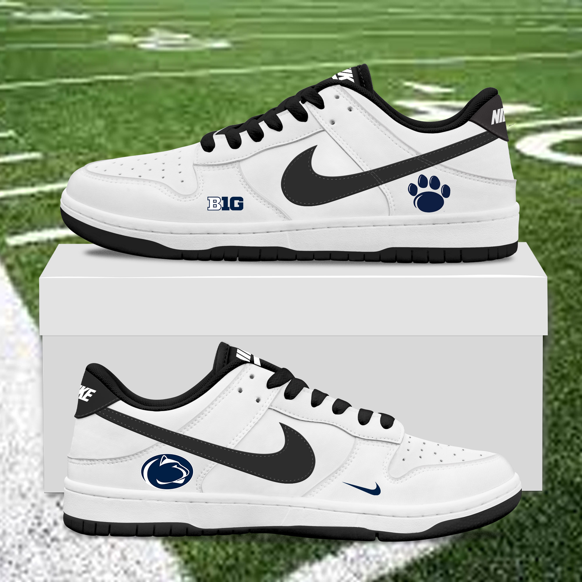 PYPQQME Custom Dunk Low Sneakers - Image 4