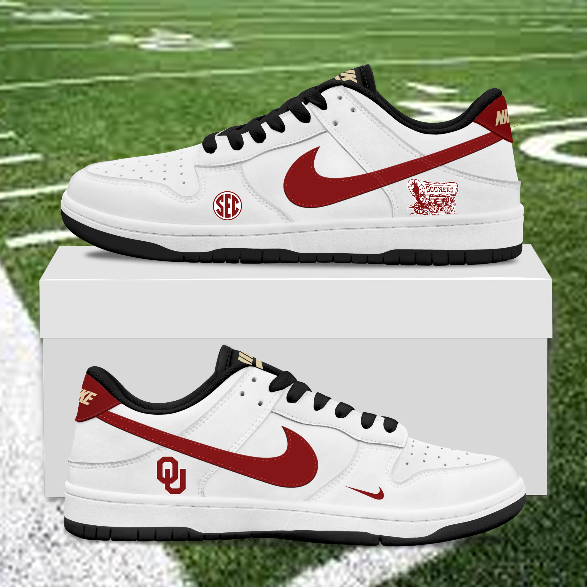 BASZFQL Custom Dunk Low Sneakers - Image 5