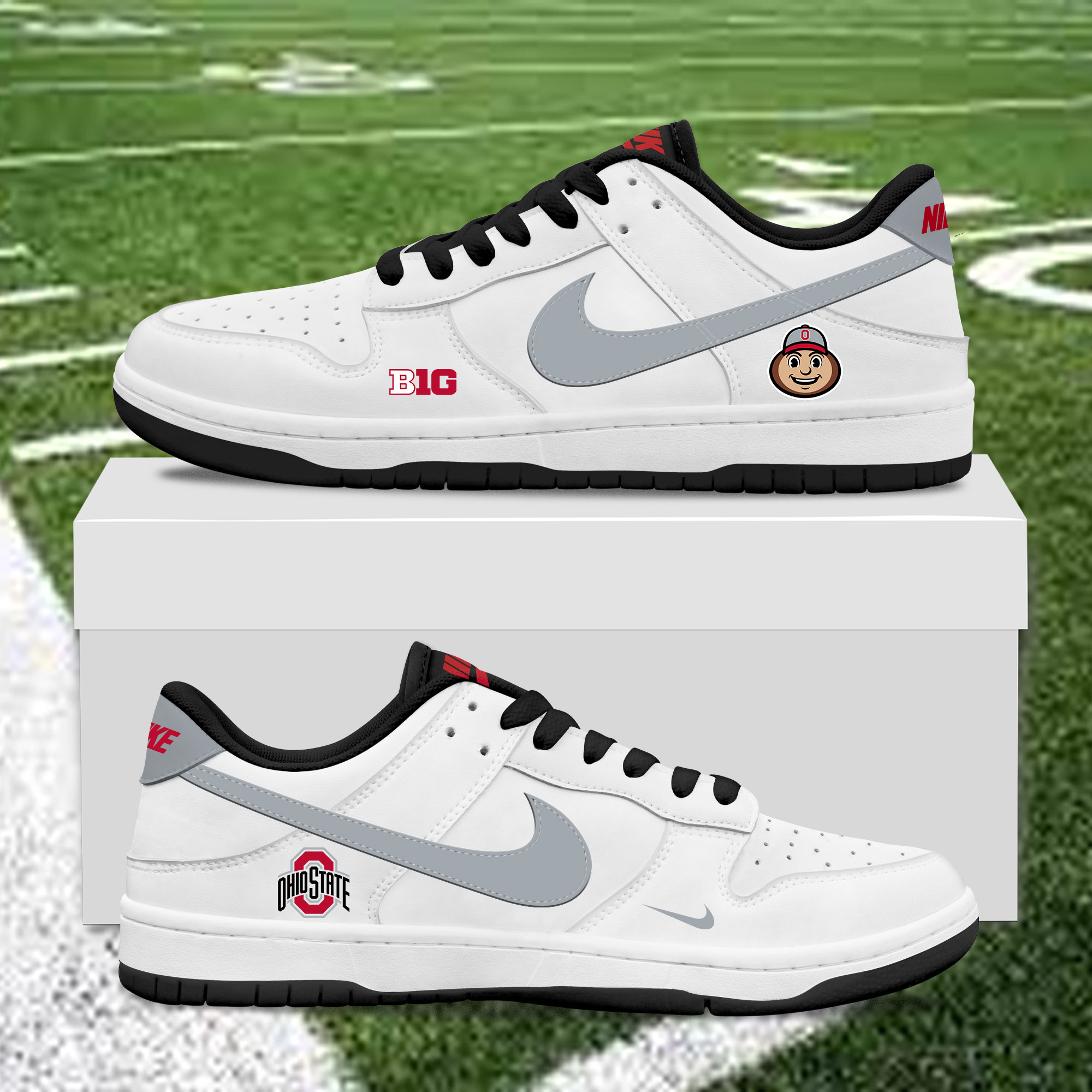 HVMNPLT Custom Dunk Low Sneakers - Image 6