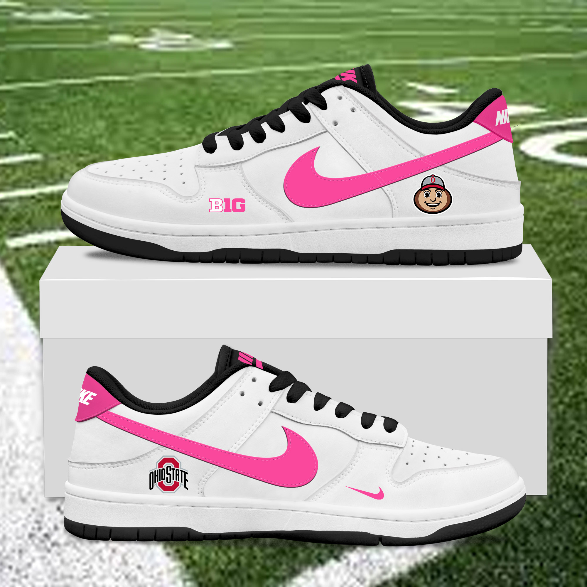 HVMNPLT Custom Dunk Low Sneakers - Image 8