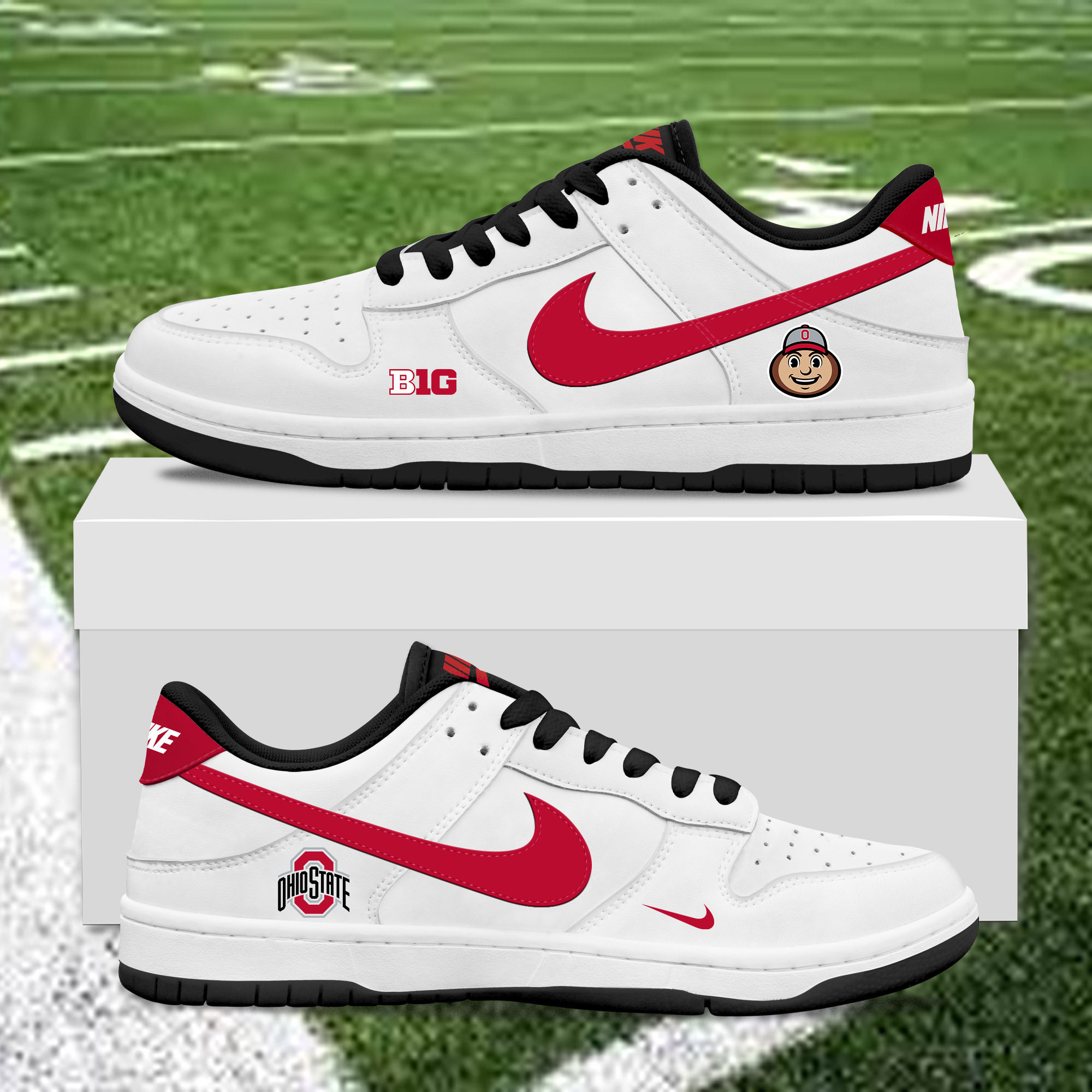 HVMNPLT Custom Dunk Low Sneakers - Image 7