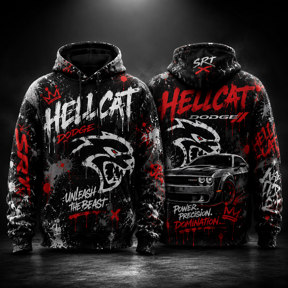 KULNNVY Graffiti Hoodies