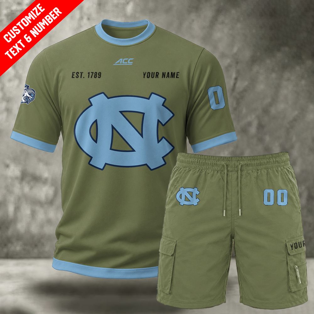 FBVSXNNSOQ Custom Premium Ring-Spun Cotton T-Shirt and Short - Image 3