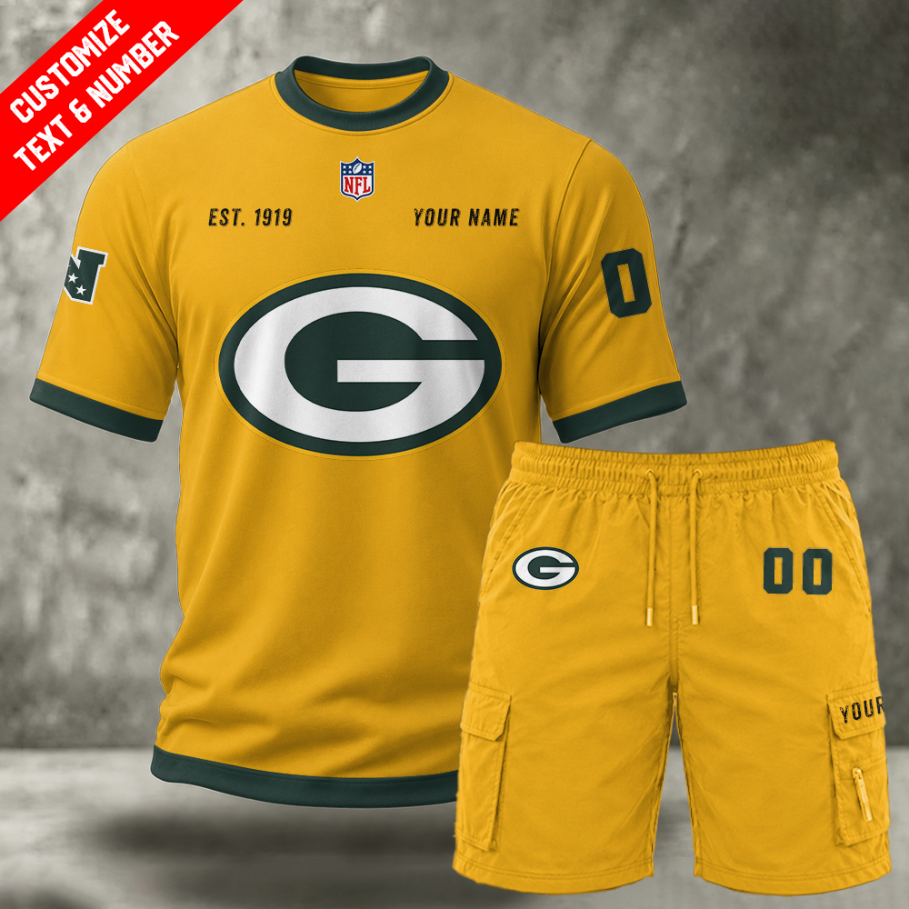 FFUXVLSLJO Custom Premium Ring-Spun Cotton T-Shirt and Short - Image 4