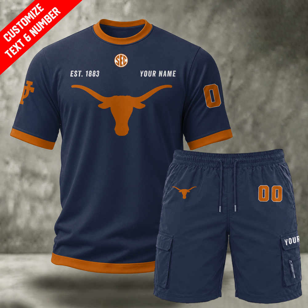 XUERVKBLKZ Custom Premium Ring-Spun Cotton T-Shirt and Short - Image 5