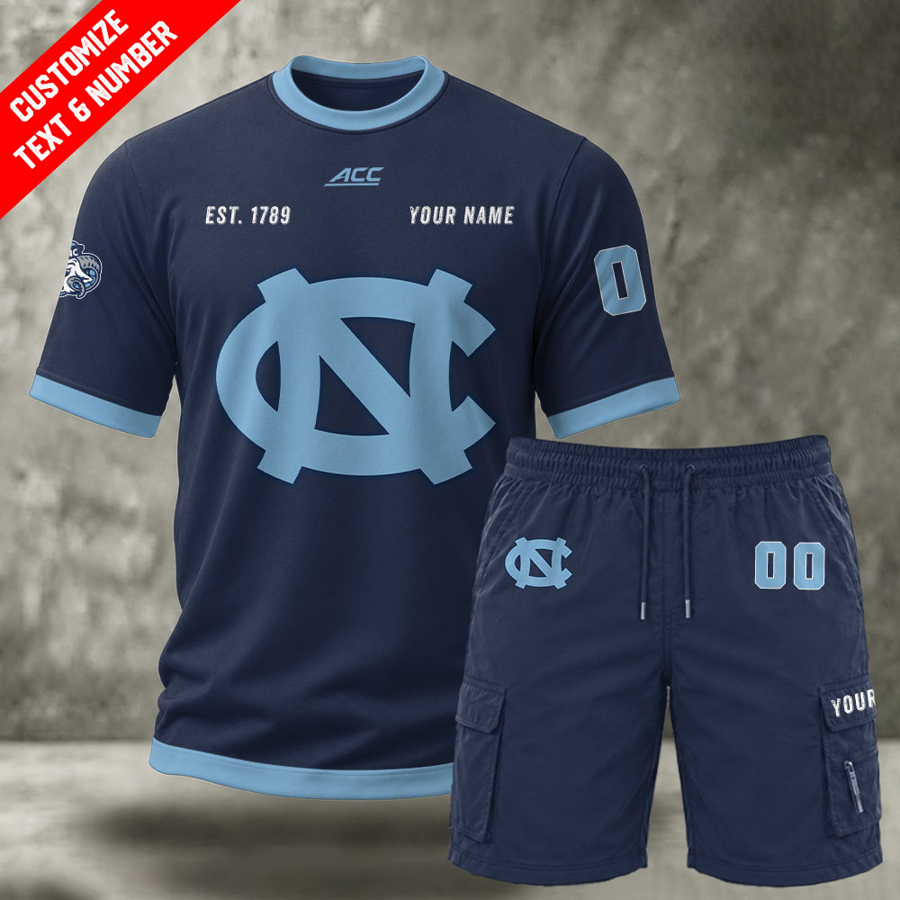FBVSXNNSOQ Custom Premium Ring-Spun Cotton T-Shirt and Short - Image 5