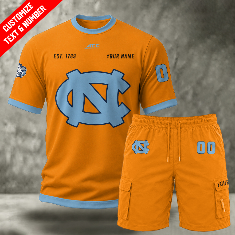 FBVSXNNSOQ Custom Premium Ring-Spun Cotton T-Shirt and Short - Image 6