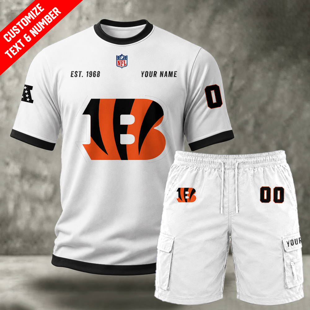 DCZGZVKCNQ Custom Premium Ring-Spun Cotton T-Shirt and Short - Image 7