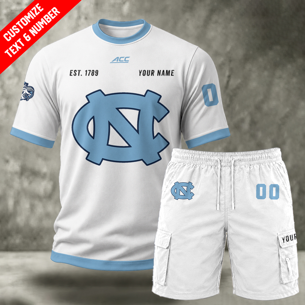 FBVSXNNSOQ Custom Premium Ring-Spun Cotton T-Shirt and Short - Image 7