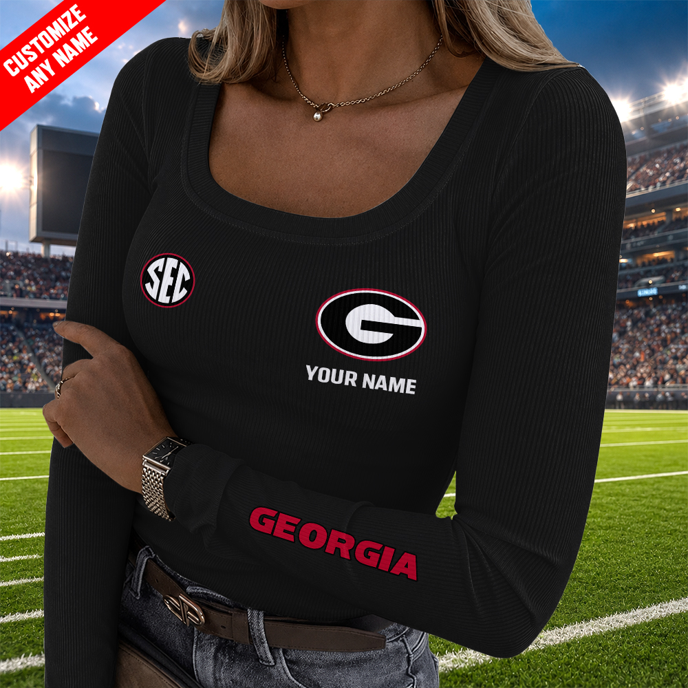 KEAFRLP U-neck Long Sleeved T-Shirt - Image 2