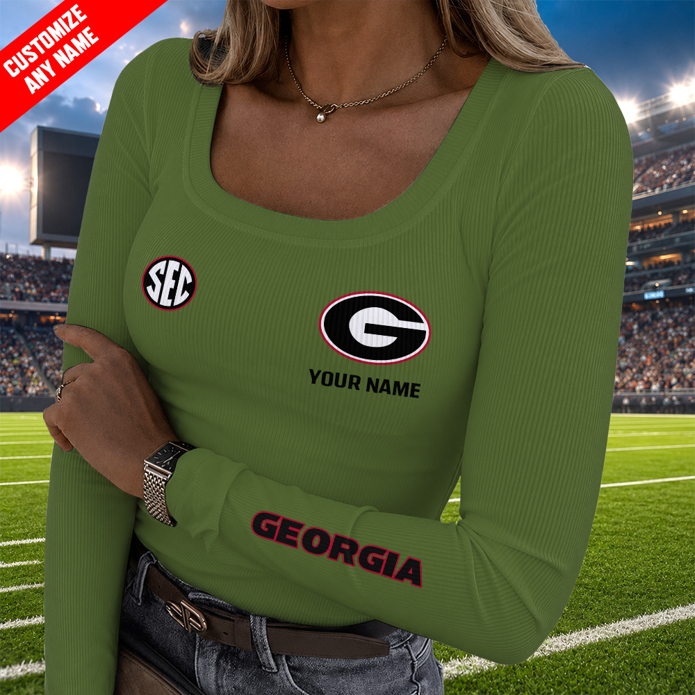 KEAFRLP U-neck Long Sleeved T-Shirt - Image 3
