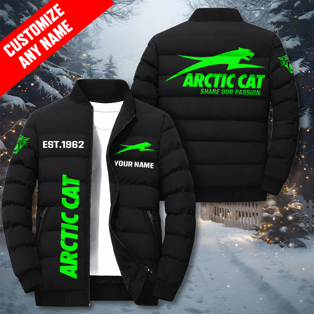 XWXCEKM Collar Cotton-Padded Jacket - Image 2