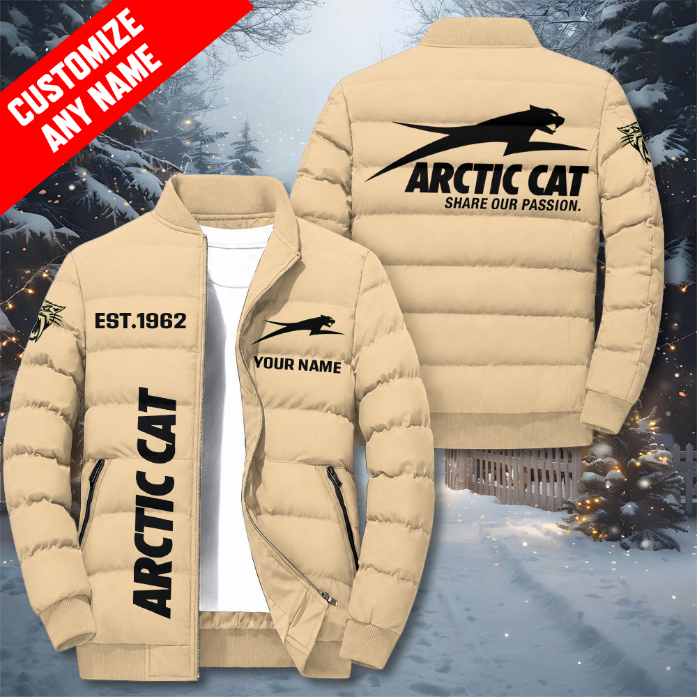 XWXCEKM Collar Cotton-Padded Jacket - Image 3